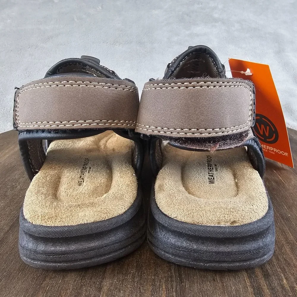 Weatherproof Sandals Mens 8M Charlie Brown Sport Adjustable Strap Breathable NEW